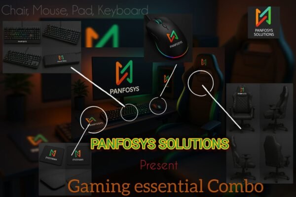 Panfosys Premium Edition Gaming essential Combo (Chair,Mouse, Mouse pad, Keyboard)